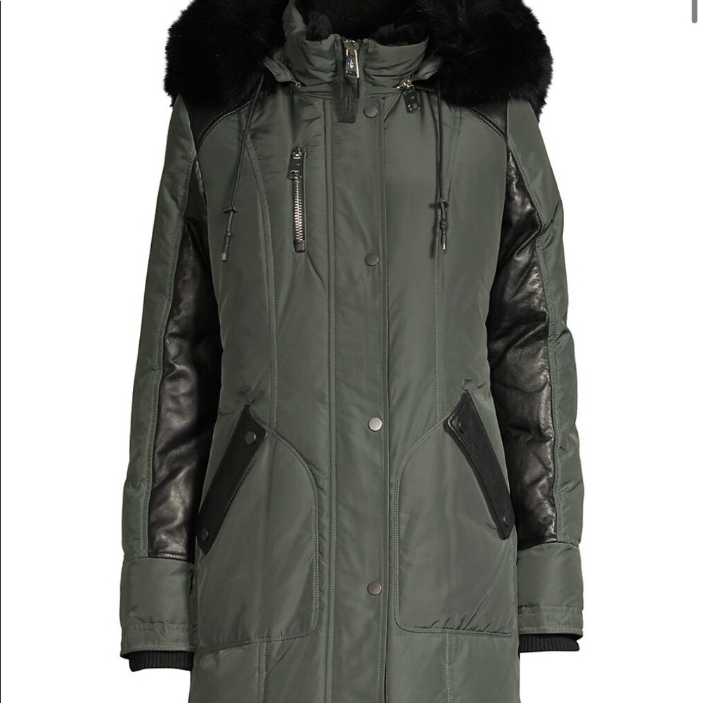 Nicole Benisti Chelsea Rabbit Fur-Lined & Fox Fur-Trimmed Parka